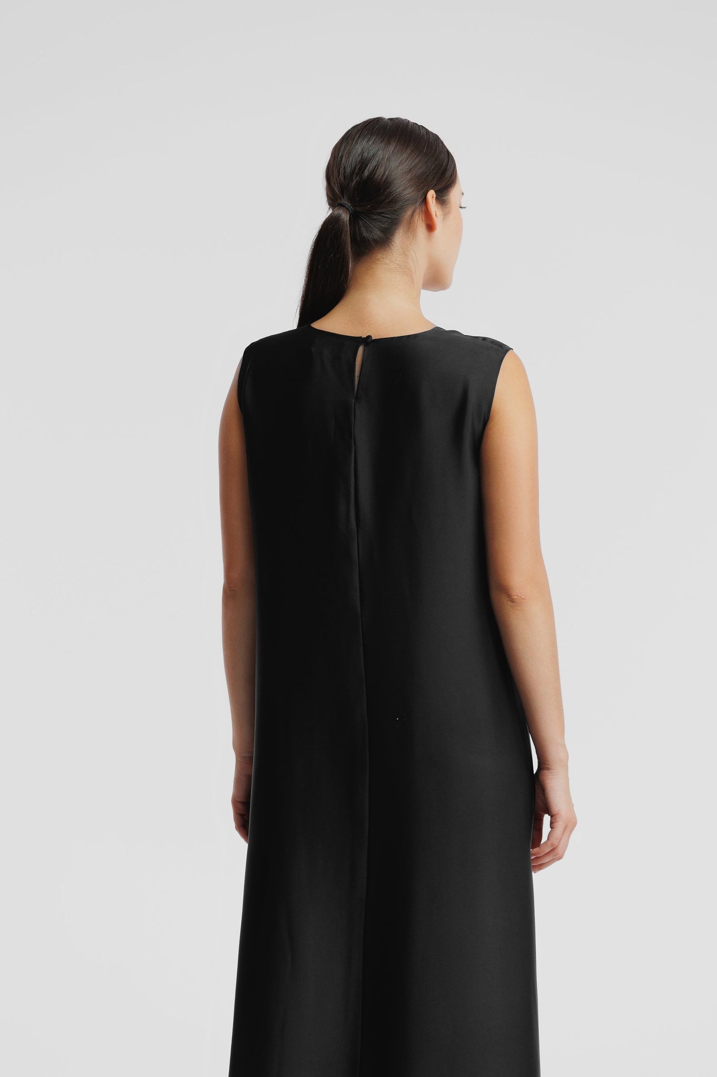 Black Dana Wide Dress Set