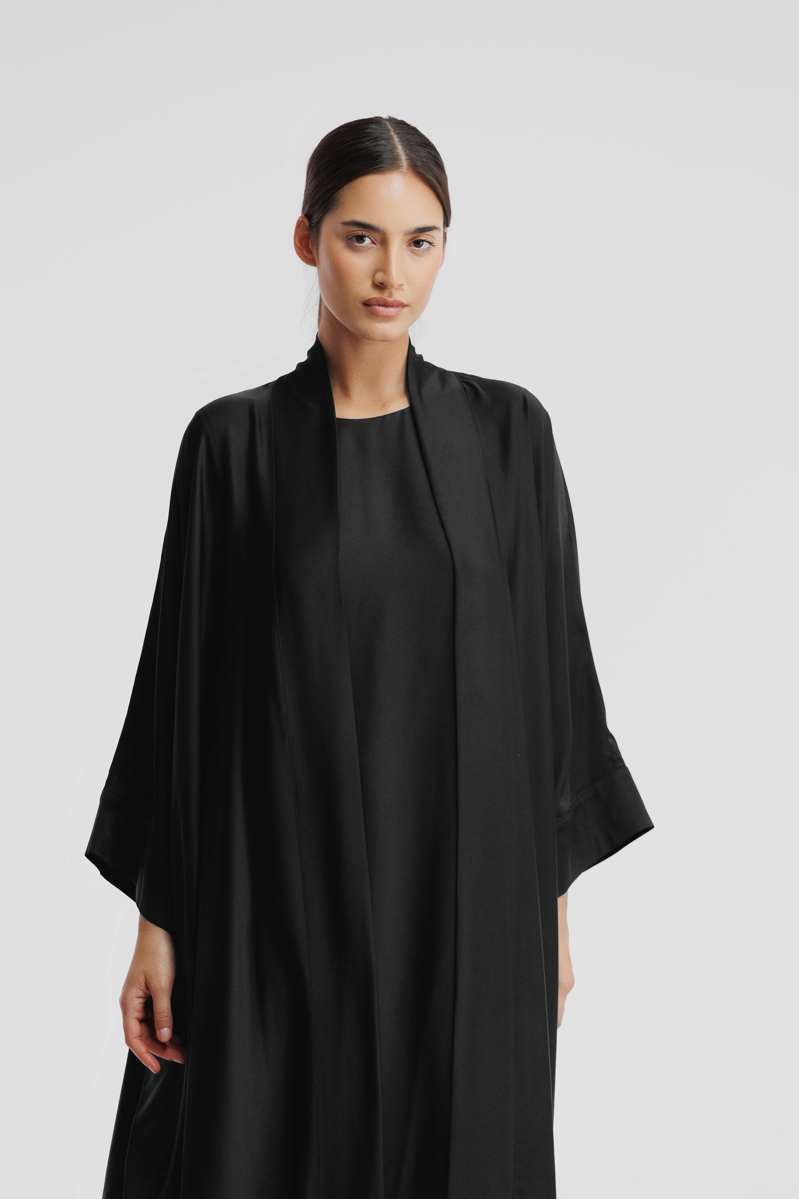 Black Dana Wide Dress Set