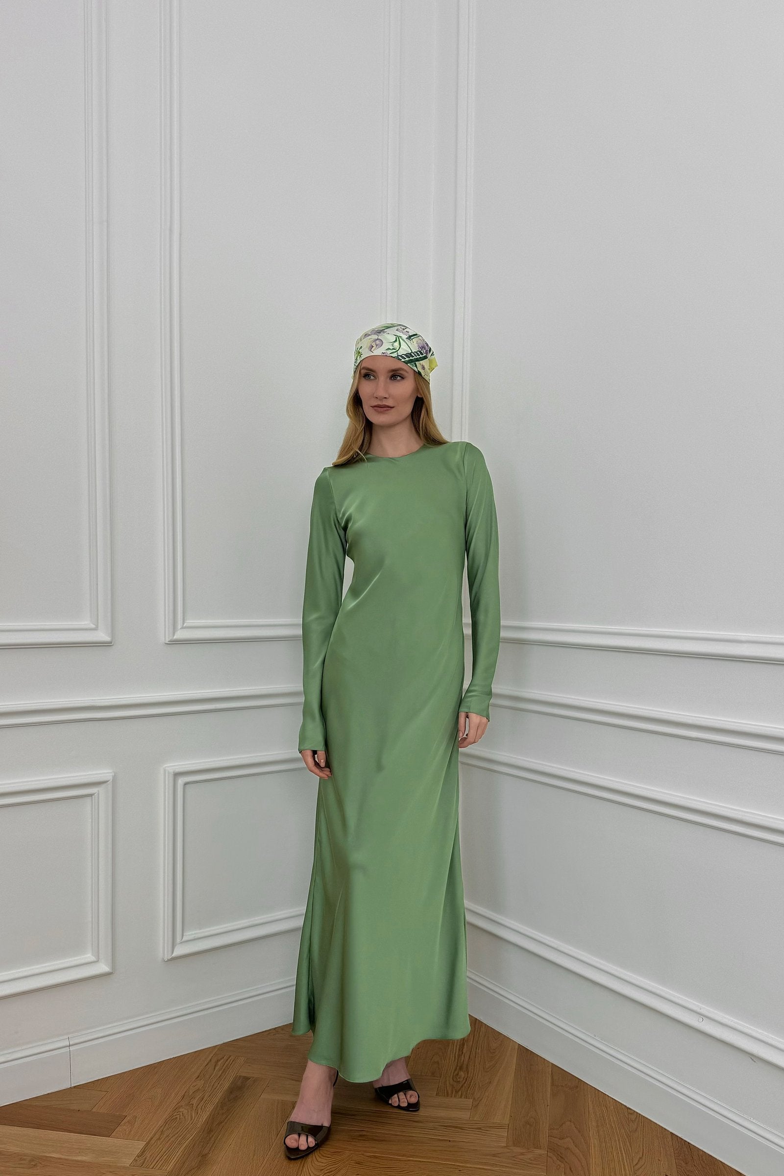 فستان ريما ماكسي أسود