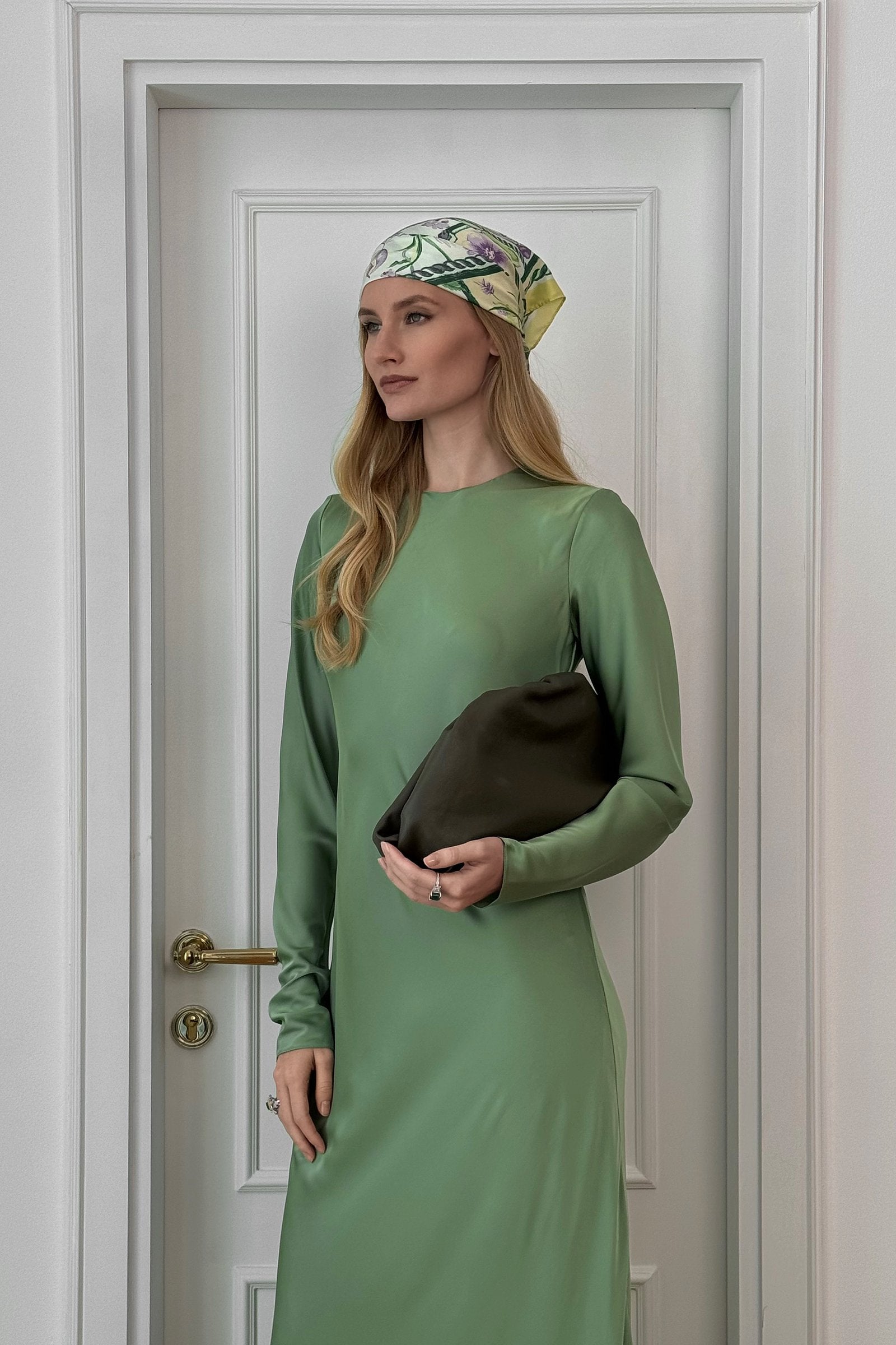 فستان ريما ماكسي أسود