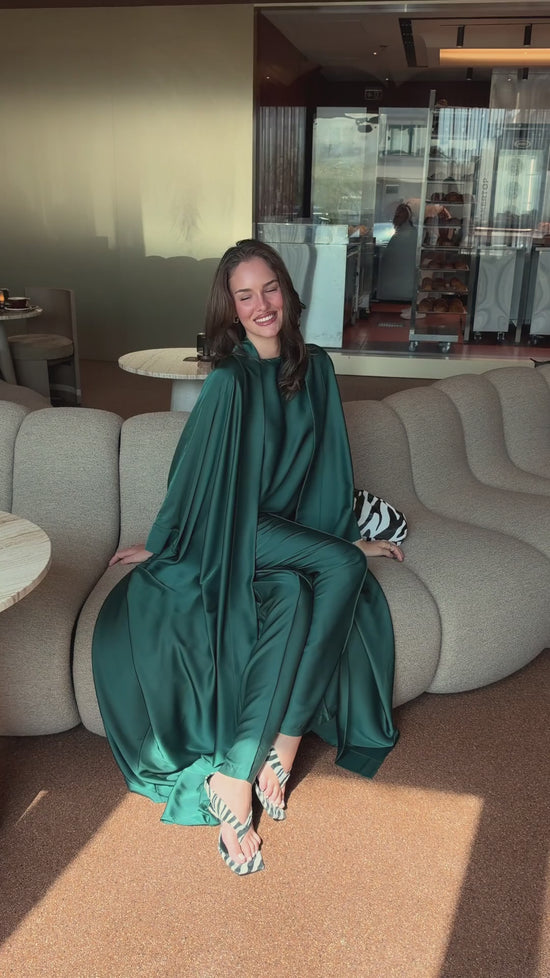 Dark Green Dana Wide Set video