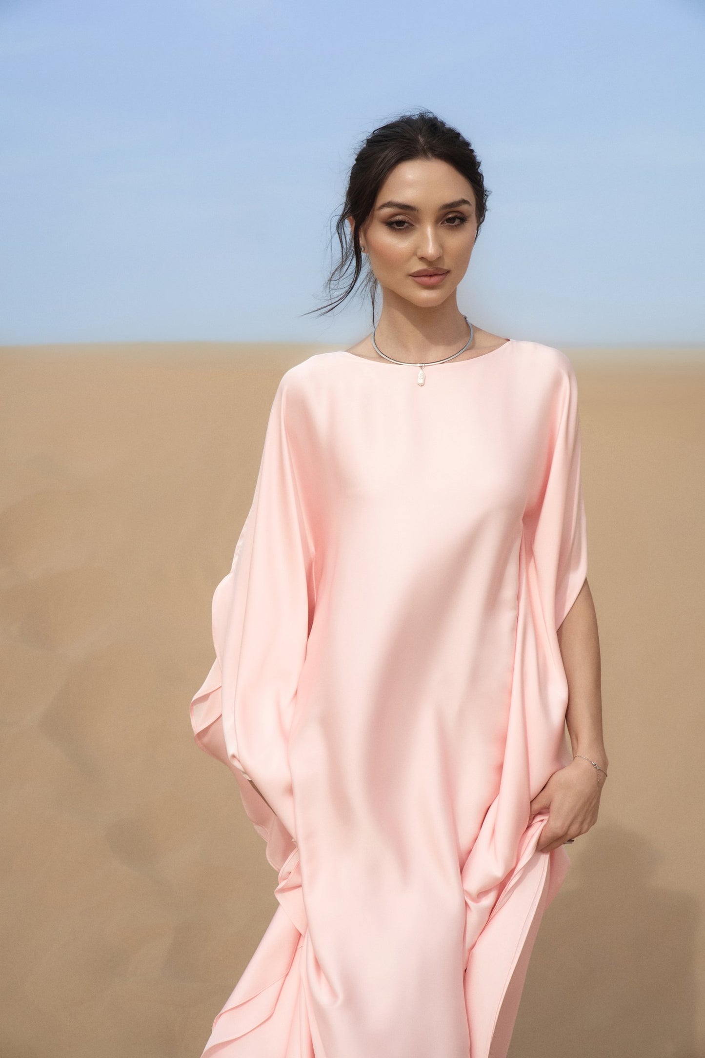 Rosè Grace Kaftan